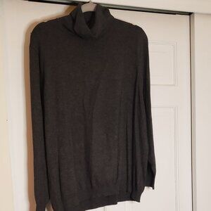 Women’s Charcoal Gray Light Weight Turtleneck Sweater - Size 2X - NWOT